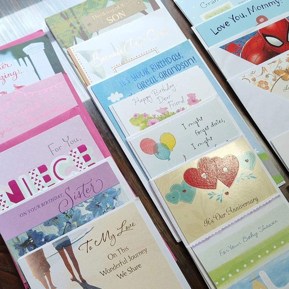 Over 66 Greeting Cards. All Different Occasions.